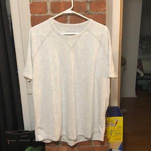 American Eagle White Heather T shirt XL